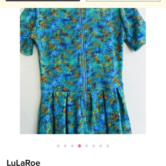 Lularoe colorful Dress size XXS - Picture 3 of 6